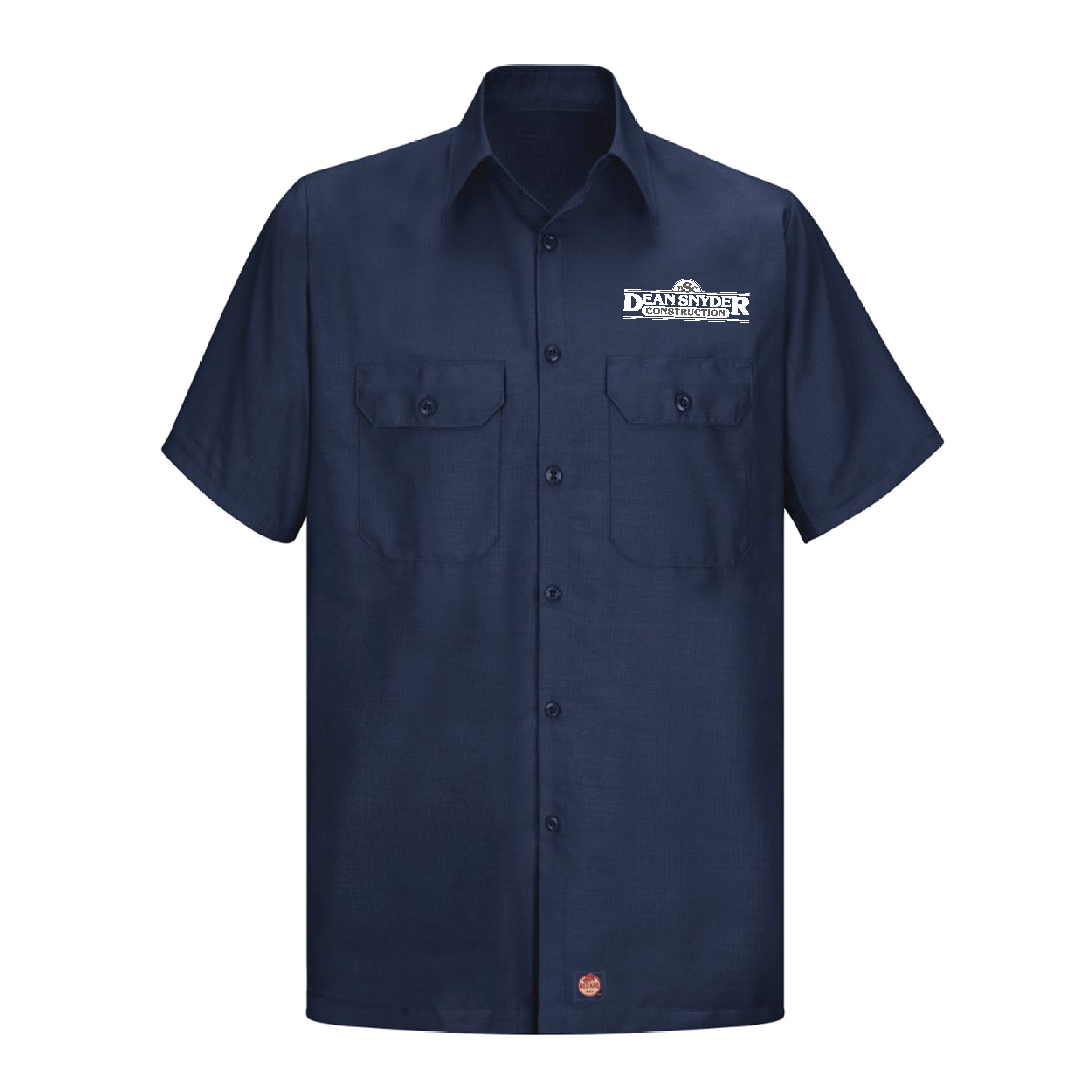 Red Kap - Ripstop Short Sleeve Work Shirt - SY60 - Dean Snyder Construction